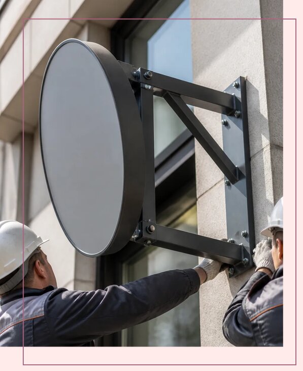 Кронштейн для вывески в Минусинске по цене от 6605 р. | Аванза-Мнс